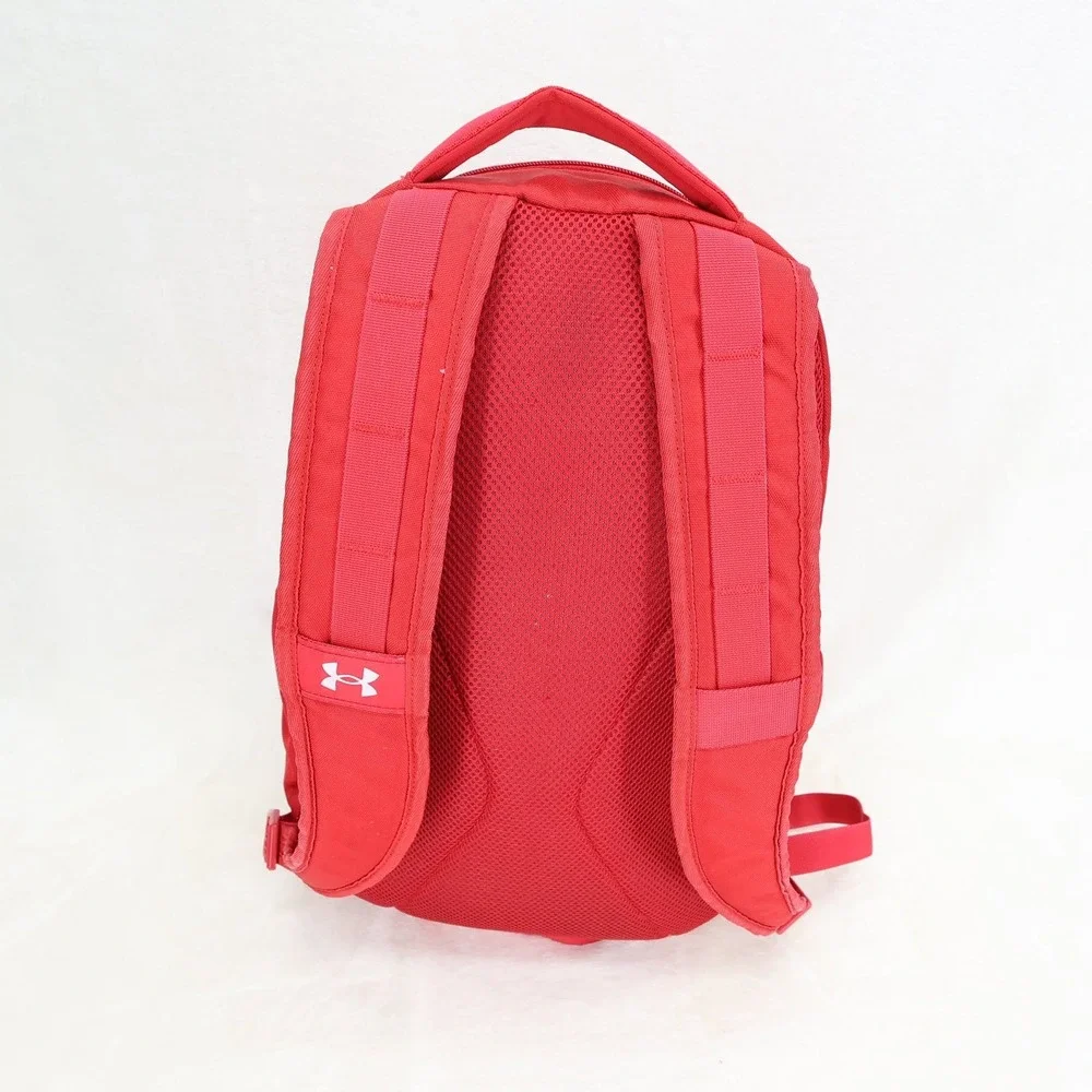 Under Armour Hustle 5.0 Backpack Wisconsin Badgers Red Storm UA0543 FW2022